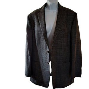 LAUREN RALPH LAUREN mens BLAZER Sz 44 R 100% LAMB'S WOOL CLASSY PREPPY A GEM